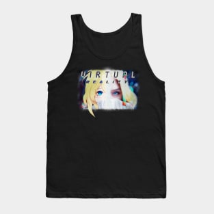 VR Art Gamer Girl Tank Top